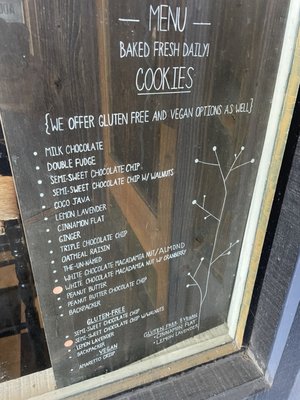 Menu photo 2 Sebastopol Cookie Company Sebastopol, CA