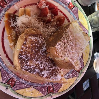 Miss Shirley's Cafe, Inner Harbor - Coconut Cream Stuffed French Toast - Breakfast & Brunch Near Me - Baltimore, Maryland