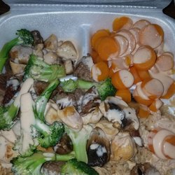 Sakura Express Japanese - Hibachi steak and chicken $9.50
