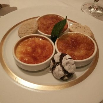 Gary Danko - Trio of Crème Brûlée - New American Near Me - San Francisco, California Gary Danko - Trio of Crème Brûlée - New American Near Me - San Francisco, California