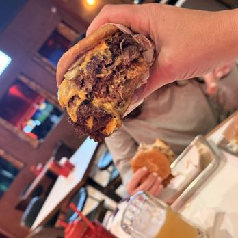 Burger Schmurger - 1lb Texas Independence Day Schmurger - Burgers Near Me - Dallas, Texas Burger Schmurger - 1lb Texas Independence Day Schmurger - Burgers Near Me - Dallas, Texas