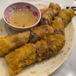 Pork spring roll $10 CAD