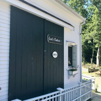 Jack's Outback Restaurant - Outside walking up to restaurant - Breakfast & Brunch Near Me - Yarmouth Port, Massachusetts