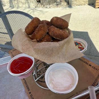 Okoboji Store - Mini Donuts - New American Near Me - Okoboji, Iowa Okoboji Store - Mini Donuts - New American Near Me - Okoboji, Iowa