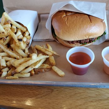 Graze Premium Burgers - Veggie burger combo.. Try the Mexican Cola! - Burgers Near Me - Tucson, Arizona