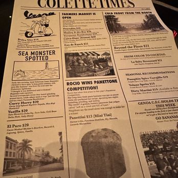 Bar Colette - Cocktail Bars Near Me - Dallas, Texas