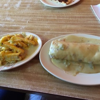 Grinder Mill - two plates of food on a table - Mexican Near Me - Silver City, New Mexico