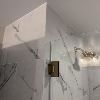 EG’s Built Construction - Look at how perfect the lines are. And the 45° angle tiles at the corners. - General Contractors Near Me - Rolling Hills, California