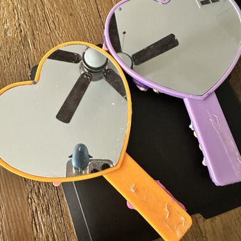 TuTu Fun - The adhesive is stuck on the actual mirror too. - Arts & Crafts Near Me - Los Angeles, California