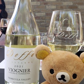 Doffo Wines - Delicious and my favorite, Viognier at #doffowinery @doffowinery #winery #temecula #wineries #motodoffo #rilakkuma  #mortimerandfriends - Wineries Near Me - Temecula, California