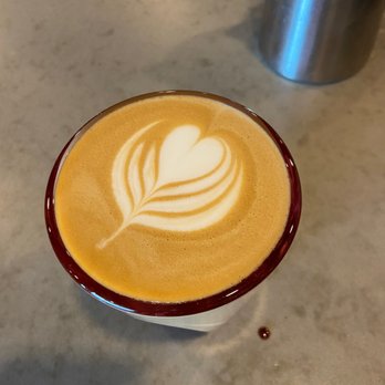 Dark Moon Coffee Roasters - 12 oz. Latte - Coffee Roasteries Near Me - Henderson, Nevada