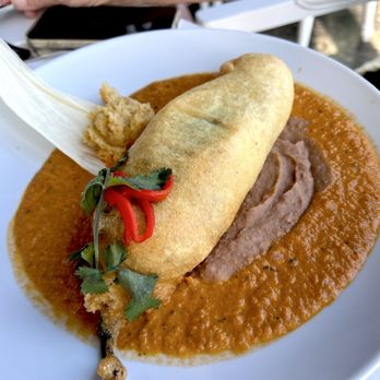 Eight4Nine - Poblano Chile Relleno - New American Near Me - Palm Springs, California Eight4Nine - Poblano Chile Relleno - New American Near Me - Palm Springs, California