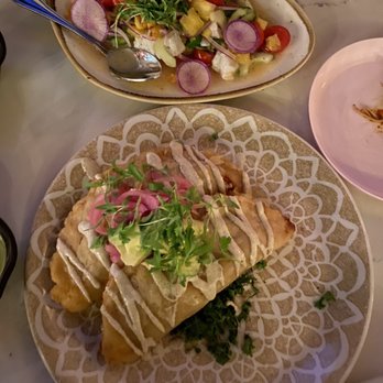 Flor De Maiz - Empana de Camarón, y Ceviche Costeña (Very citrus, love it!) - Cocktail Bars Near Me - Santa Barbara, California Flor De Maiz - Empana de Camarón, y Ceviche Costeña (Very citrus, love it!) - Cocktail Bars Near Me - Santa Barbara, California