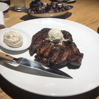 Hickory & Oak - Ribeye with bone marrow butter - Steakhouses Near Me - Bowling Green, Kentucky