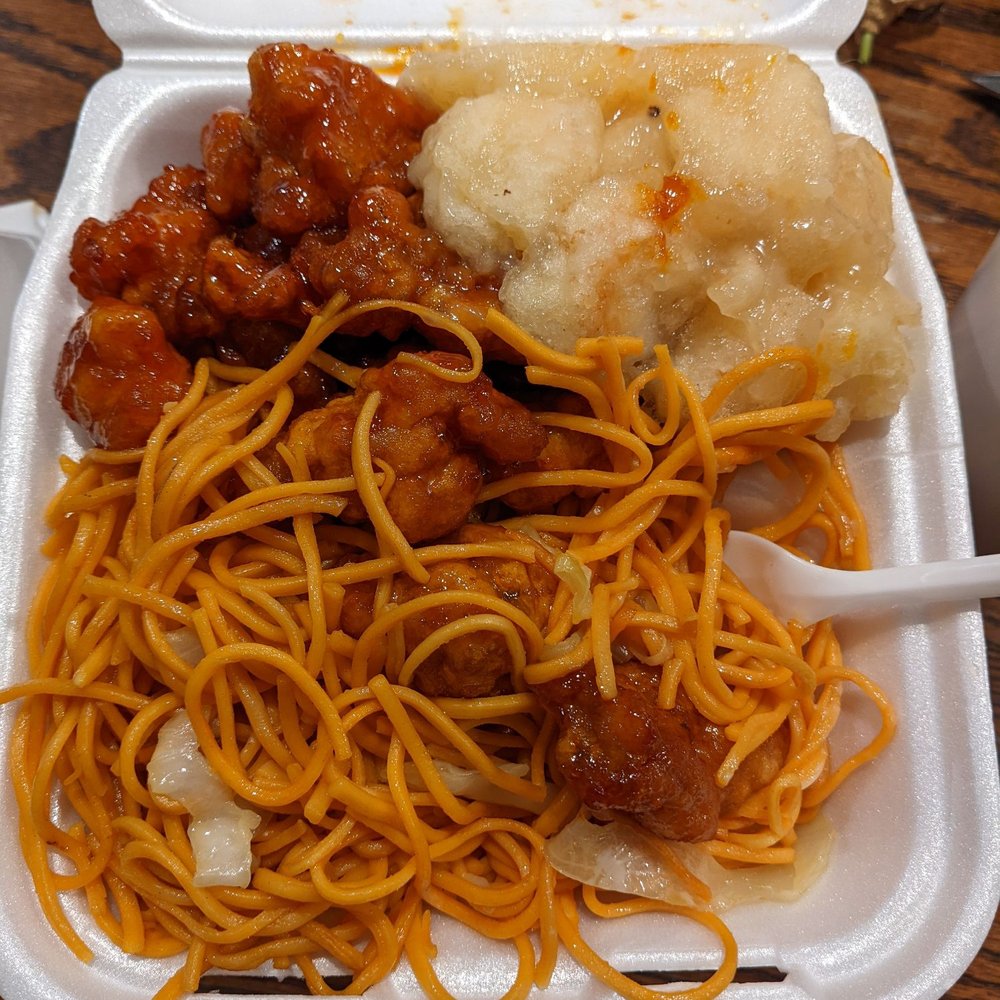 Dragon Express - Coconut shrimp with orange chicken - Chinese Near Me - Escondido, California Dragon Express - Coconut shrimp with orange chicken - Chinese Near Me - Escondido, California
