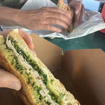 A Mano Panino - Porchetta with kale pistachio pesto - Sandwiches Near Me - Pensacola, Florida