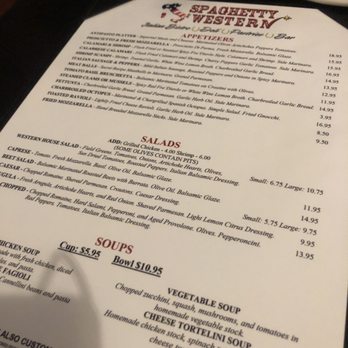 Spaghetty Western - Menu - Italian Near Me - Las Vegas, Nevada Spaghetty Western - Menu - Italian Near Me - Las Vegas, Nevada