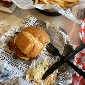 Chad's BBQ - Chopped Brisket Sandwich - Barbeque Near Me - Edgewater, Maryland
