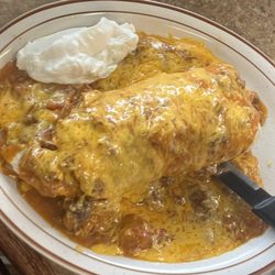 La Patrona Restaurant - Buritto w/ chicken