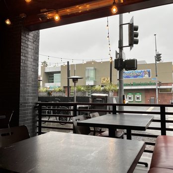 Saint & Second - Patio area - New American Near Me - Long Beach, California