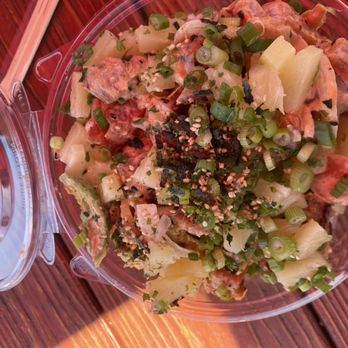 Giovanni's Fish Market - Tuna/salmon poke bowl was just - Seafood Near Me - Morro Bay, California