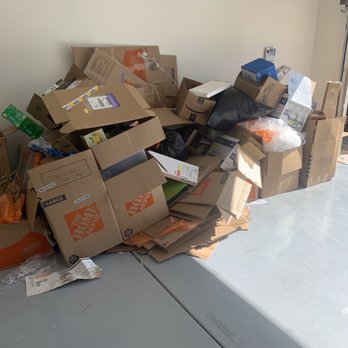 Junk eXPress - Junk Removal Services - Before...Garbage and boxes - Junk Removal & Hauling Near Me - Escondido, California Junk eXPress - Junk Removal Services - Before...Garbage and boxes - Junk Removal & Hauling Near Me - Escondido, California
