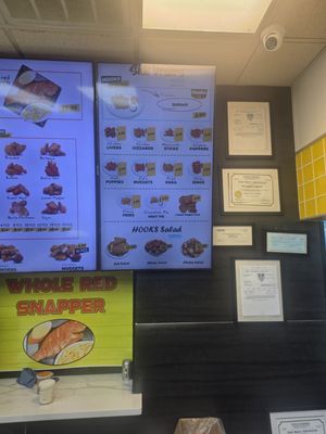 Menu photo 1 Hooks Seafood & Poboys Gretna, LA Menu photo 1 Hooks Seafood & Poboys Gretna, LA