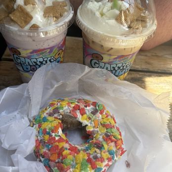 Graffiti Donuts - Fruity Pebble Donut, Blueberry Milkshake, S'mores Coffee - Coffee & Tea Near Me - Bar Harbor, Maine Graffiti Donuts - Fruity Pebble Donut, Blueberry Milkshake, S'mores Coffee - Coffee & Tea Near Me - Bar Harbor, Maine