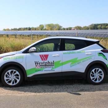 Westphal & Company - Westphal has gone green! Watch for our new Service Department EV driving around town. - Electricians Near Me - Janesville, Wisconsin Westphal & Company - Westphal has gone green! Watch for our new Service Department EV driving around town. - Electricians Near Me - Janesville, Wisconsin