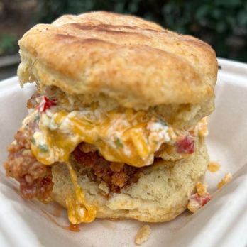 Bomb Biscuit - Honey honey with Pimento cheese - Breakfast & Brunch Near Me - Atlanta, Georgia Bomb Biscuit - Honey honey with Pimento cheese - Breakfast & Brunch Near Me - Atlanta, Georgia