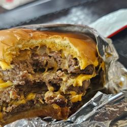 Halal Burgers - Triple Cheese Burger