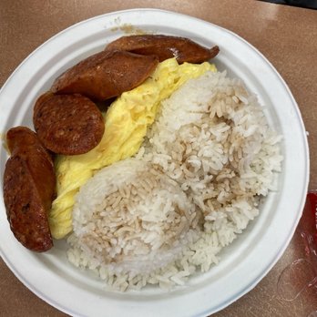 Button Up Cafe - Classic Breakfast with Portuguese Sausage - Breakfast & Brunch Near Me - Pearl City, Hawaii Button Up Cafe - Classic Breakfast with Portuguese Sausage - Breakfast & Brunch Near Me - Pearl City, Hawaii