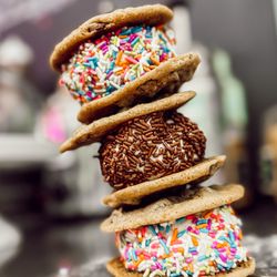 Courtney’s Ice Cream Shoppe - get stacked with your favorite scoopwich!