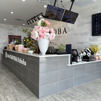 Daboba - Fort Worth - the front desk of a salon - Bubble Tea Near Me - Fort Worth, Texas
