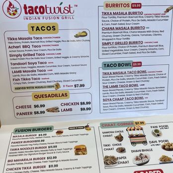 Naan Twist Taco Twist - Indian Near Me - Antelope, California