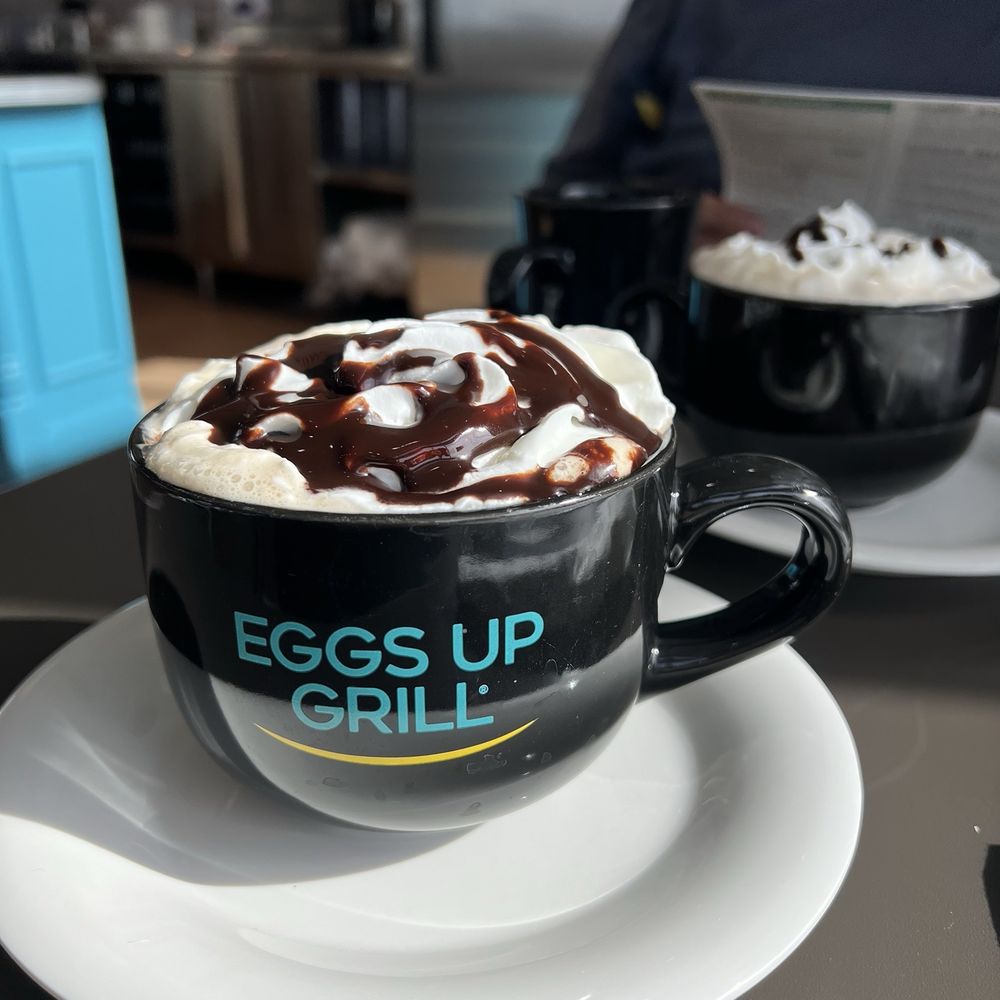 Eggs Up Grill - Cafe Mocha - yummy - Breakfast & Brunch Near Me - Austin, Texas Eggs Up Grill - Cafe Mocha - yummy - Breakfast & Brunch Near Me - Austin, Texas