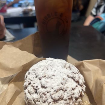 Bibble & Sip - Black Sesame Walnut Cream Puff + Coldbrew - Coffee & Tea Near Me - New York, New York Bibble & Sip - Black Sesame Walnut Cream Puff + Coldbrew - Coffee & Tea Near Me - New York, New York