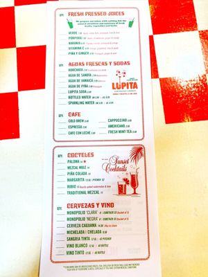 Menu photo 6 Tacombi Brooklyn, NY