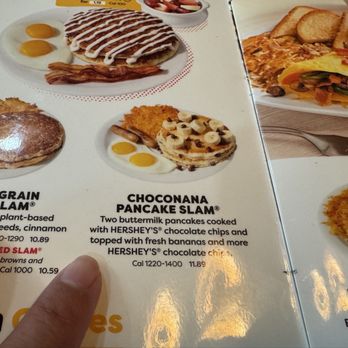 Denny's - I ordered Choconana Pancake Slam - American Near Me - Houston, Texas