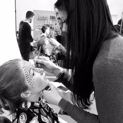 Fabio Colucci - The House of Hair - We dedicated an afternoon to a pop art birthday party! Make up & hair #teamfabiocolucci