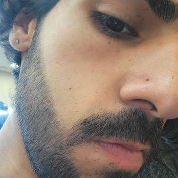 Clark Barber Shop - You can still clearly see all the stubble on my mustache and cheek even though I just got a fresh shave. - Barbers Near Me - Clark, New Jersey Clark Barber Shop - You can still clearly see all the stubble on my mustache and cheek even though I just got a fresh shave. - Barbers Near Me - Clark, New Jersey