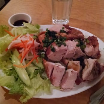 A Saigon Cafe - The super delicious baked chicken. Very crispy. - Vietnamese Near Me - Wailuku, Hawaii