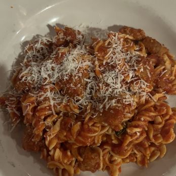 Girasole Restaurant - GF pasta with marinara and sausage - Italian Near Me - Pittsburgh, Pennsylvania Girasole Restaurant - GF pasta with marinara and sausage - Italian Near Me - Pittsburgh, Pennsylvania