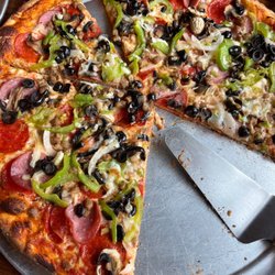 Joe's Pizza & Pasta - Medium Supreme , this is most Pizza joint's large ....