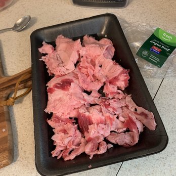 Amazon Fresh - The fat that I had to trim off, way to keep the this much fat to increase the weight and cost of my cut of meat. - Grocery Near Me - Oak Lawn, Illinois Amazon Fresh - The fat that I had to trim off, way to keep the this much fat to increase the weight and cost of my cut of meat. - Grocery Near Me - Oak Lawn, Illinois