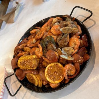 Cap't Loui - 2lbs Shrimp Head Off 1/2lbs mussel 1/2lbs clams - Seafood Near Me - Cupertino, California
