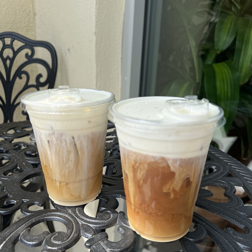 Soft Cafe - Cold brew with banana foam - Coffee & Tea Near Me - Hawthorne, California Soft Cafe - Cold brew with banana foam - Coffee & Tea Near Me - Hawthorne, California