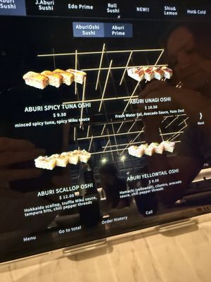 Menu photo 1 Aburi TORA Austin, TX