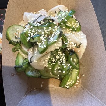 Nokoribi - Daikon/Cucumber/Shiso Salad - Japanese Near Me - Richmond, Virginia Nokoribi - Daikon/Cucumber/Shiso Salad - Japanese Near Me - Richmond, Virginia
