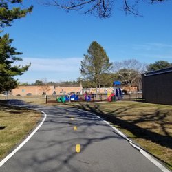 Coventry Public Library - Playground on bike path, next to library